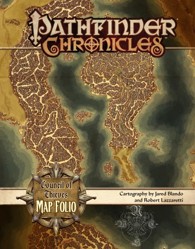 Pathfinder Chronicles Council Of Thieves Map Folio Blando Jaredcartographerlazzaretti