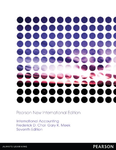 International Accounting 7th Ed Pearson New International Ed Choi