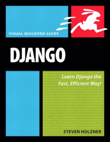 Django Visual Quickpro Guide 1st Edition Holzner Steven