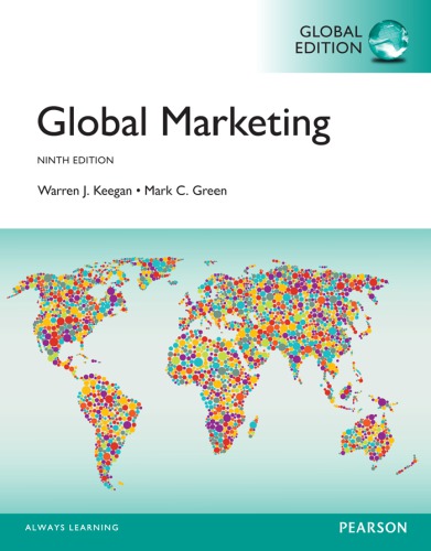 Global Marketing Mymarketinglab With Pearson Etext Access Card 9th Edition Student Value Edition Keegan