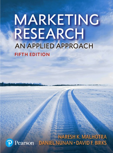 Marketing Research An Applied Approach Malhotra Naresh Knunan