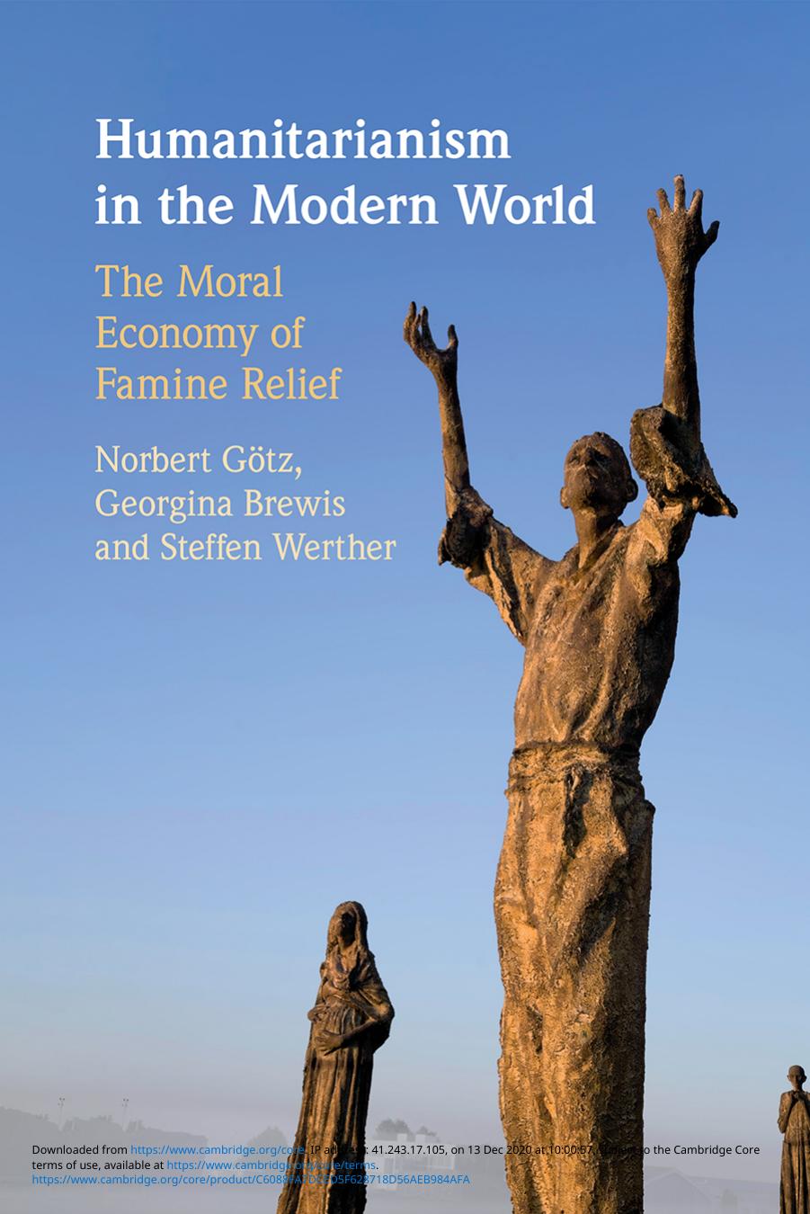 Humanitarianism In The Modern World Norbert Gtz Georgina Brewis