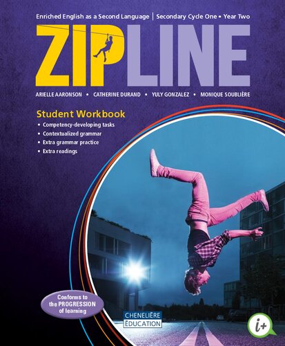 Zipline Enriched English As A Second Language Secondary Cycle One Year Two Arielle Aaronson