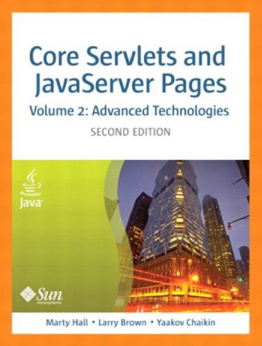 Core Servlets And Javaserver Pages Volume 2 Advanced Technologies Second Edition 2nd Edition Brown