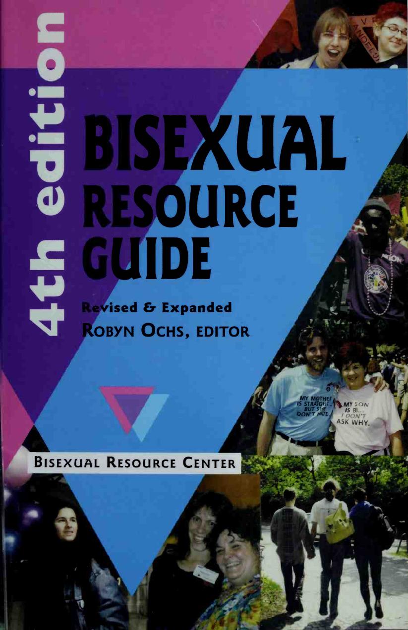 Bisexual Resource Guide 4th Ed 4th Edition Robyn Ochs