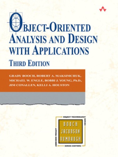 Objectoriented Analysis And Design With Applications 3rd Ed Booch
