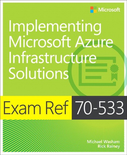 Exam Ref 70533 Implementing Microsoft Azure Infrastructure Solutions Washam