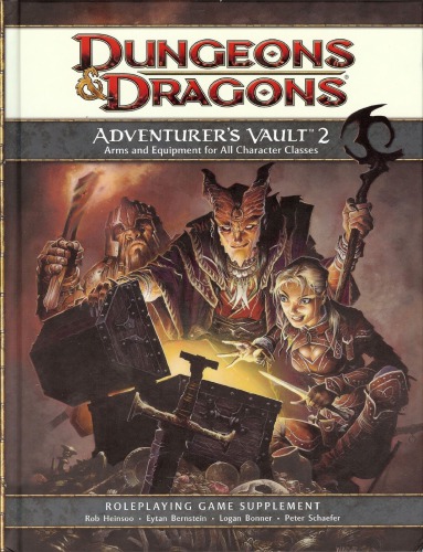 Adventurers Vault 2 Arms And Equipment For All Classes Roleplaying Game Supplement Schaefer
