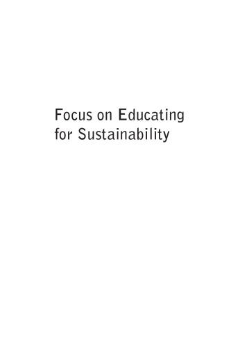 Focus On Educating For Sustainability Toolkit For Academic Libraries Jankowska
