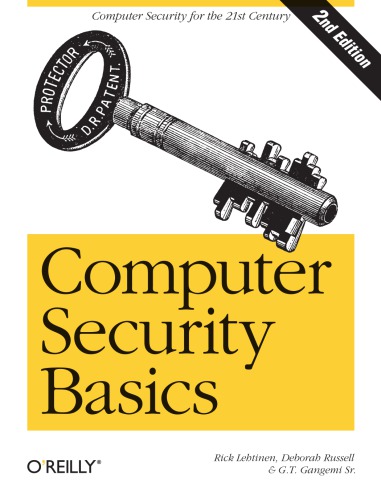 Computer Security Basics 2nd Ed Lehtinen Rickrussell Deborahsr