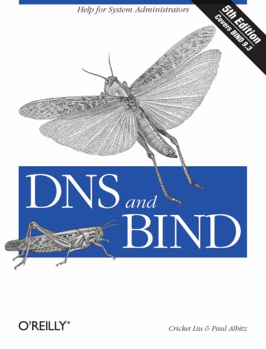 Dns And Bind Includes Index 5th Ed Liu Cricketalbitz Paul