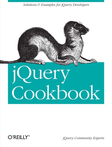 Jquery Cookbook Solutions Examples For Jquery Developers Lindley