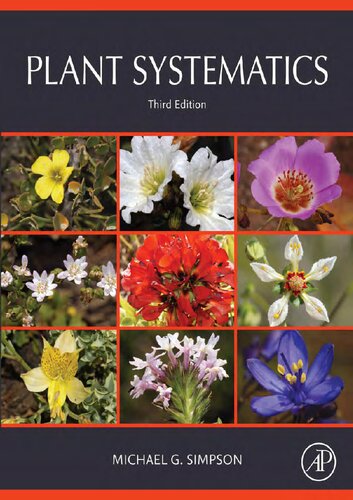 Plant Systematics 3rd Edition 3rd Edition Michael G Simpson