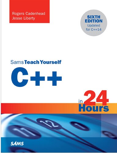 C In 24 Hours Sams Teach Yourself Rogers Cadenhead Jesse Liberty