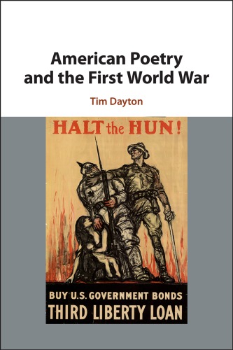 American Poetry And The First World War University Of South Alabama Dayton