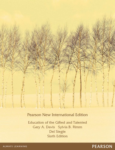 Education Of The Gifted And Talented 6th Ed Davis Gary A