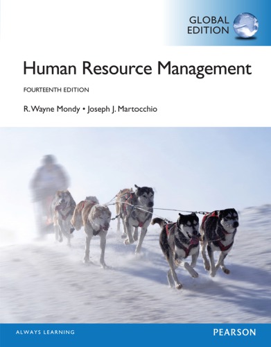 Human Resource Management Fourteenth Edition Mondy R Waynemartocchio