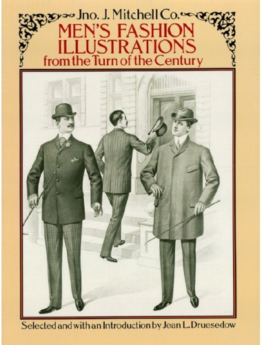 Mens Fashion Illustrations From The Turn Of The Century Mitchell Co