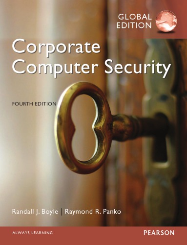 Corporate Computer Security 4 Ed Boyle Randall Jpanko Raymond R