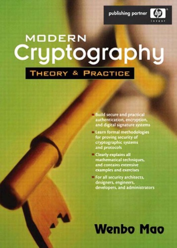 Modern Cryptography Theory And Practice 5th Print Mao Wenbo