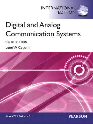 Digital And Analog Communication Systems 8th Intl Ed Couch