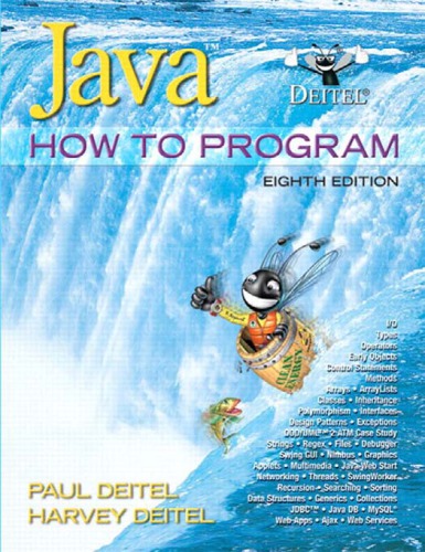 Java How To Program Early Objects Version With Cdrom 8th Ed Deitel