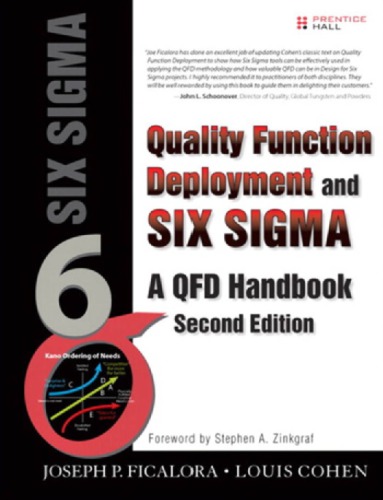 Quality Function Deployment And Six Sigma A Qfd Handbook 2nd Ed Ficalora