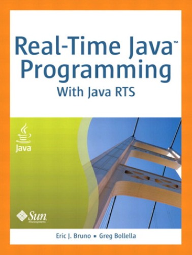 Realtime Java Programming With Java Rts Bruno Eric J Bollella