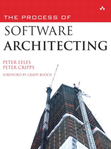 The Process Of Software Architecting Eeles Petercripps Peter