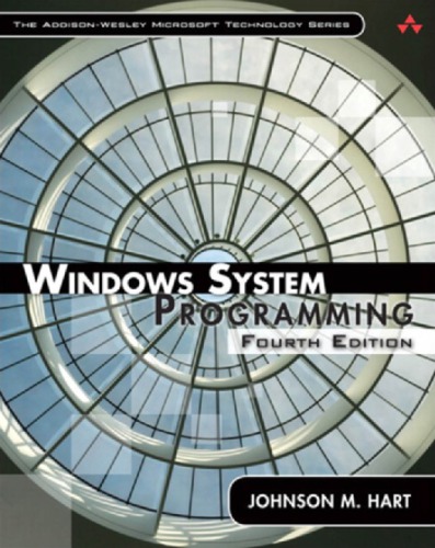 Windows System Programming 4th Ed Hart Johnson M