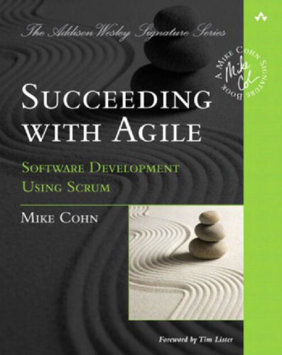 Succeeding With Agile Software Development Using Scrum 7th Print Addisonwesley Cohn