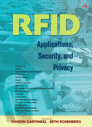 Rfid Applications Security And Privacy Rosenberg Beth Garfinkel
