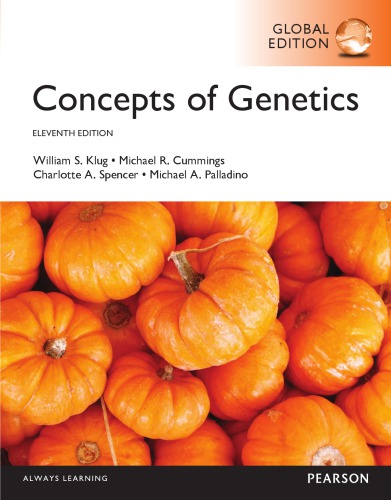Concepts Of Genetics Eleventh Edition Cummings Michael R Klug