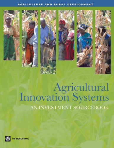 Agricultural Innovation Systems An Investment Sourcebook Group