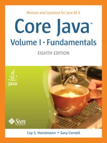 Core Java Volume 1 Fundamentals 8th Ed Horstmann Cay Scornell
