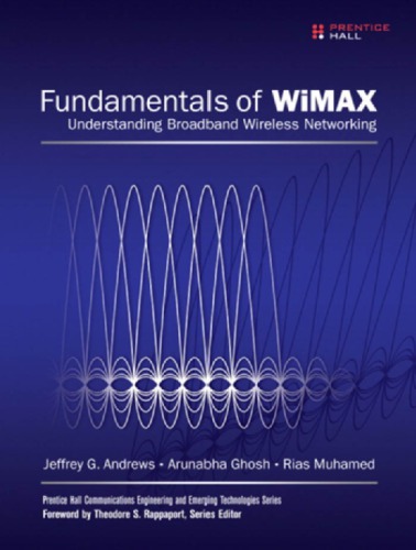 Fundamentals Of Wimax Understanding Broadband Wireless Networking 4 Printing Andrews