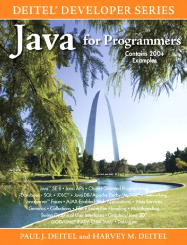 Java For Programmers Deitel Harvey M Deitel Paul J