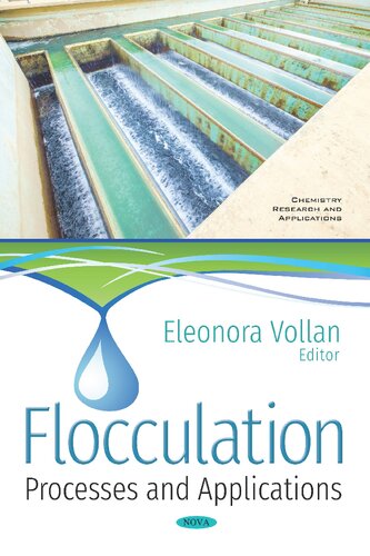 Flocculation Processes And Applications Eleonora Vollan