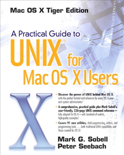 A Practical Guide To Unix For Mac Os X Users Sobell Mark Gseebach