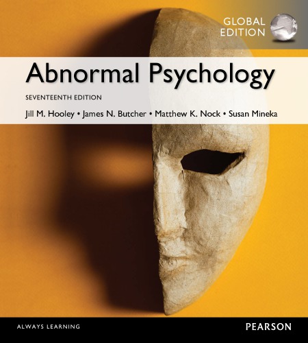 Abnormal Psychology Hooley Jill Mbutcher James Nnock Matthew Kmineka