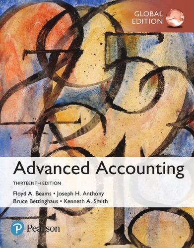 Advanced Accounting 13th Edition Beams Floyd A