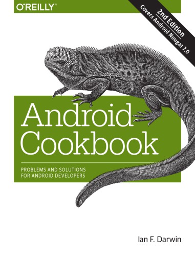 Android Cookbook Problems And Solutions For Android Developers Darwin