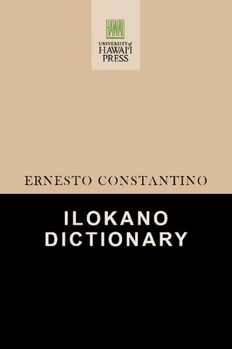 Ilokano Dictionary Ernesto Constantino
