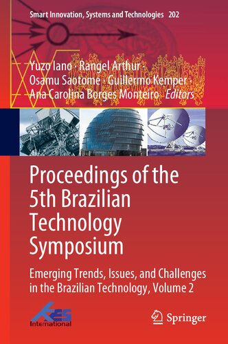 Proceedings Of The 5th Brazilian Technology Symposium Emerging Trends Issues And Challenges In The Brazilian Technology Volume 2 Yuzo Iano