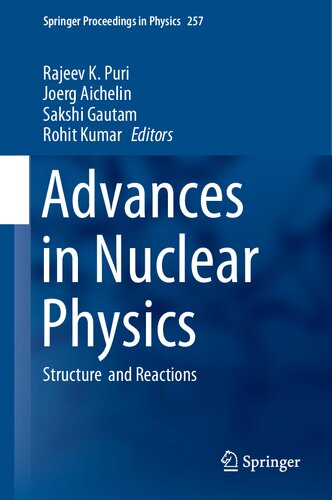 Advances In Nuclear Physics Structure And Reactions Rajeev K Puri