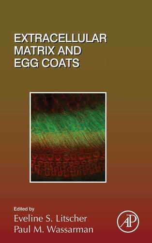 Extracellular Matrix And Egg Coats 1st Edition Eveline Litscher Paul Wassarman