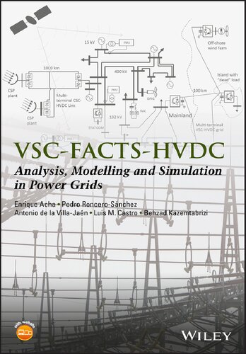 Vscfactshvdc Analysis Modelling And Simulation In Power Grids Enrique Acha