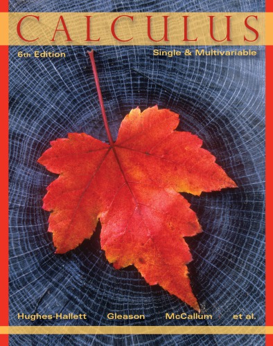 Calculus Single And Multivariableinstructors Manual 6th Edition Hugheshallett