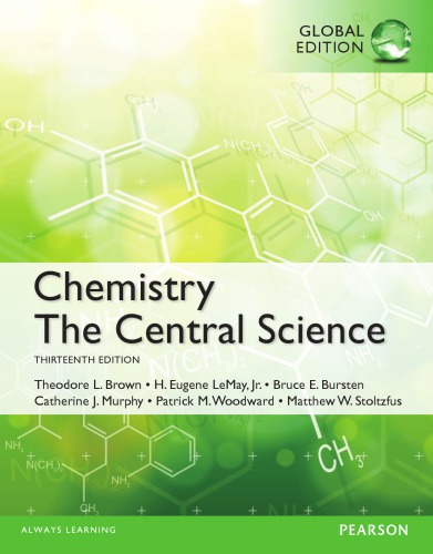 Chemistry The Central Science Brown Theodore Ljr H Eugene Lemaybursten