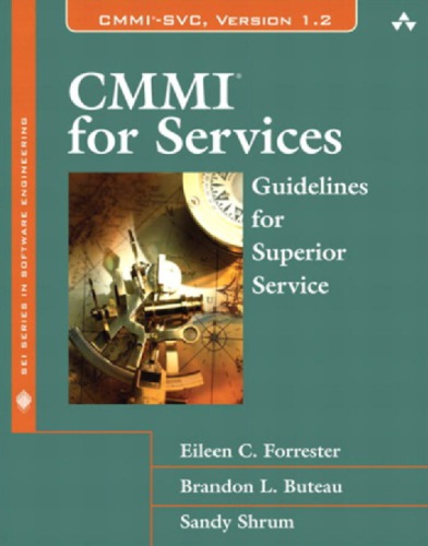 Cmmi For Services Guidelines For Superior Service Forrester